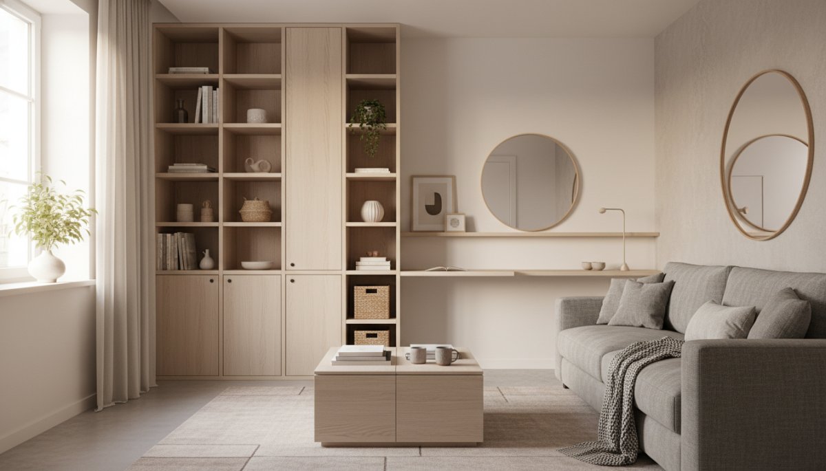 コンパクトで機能的な住空間のイメージ